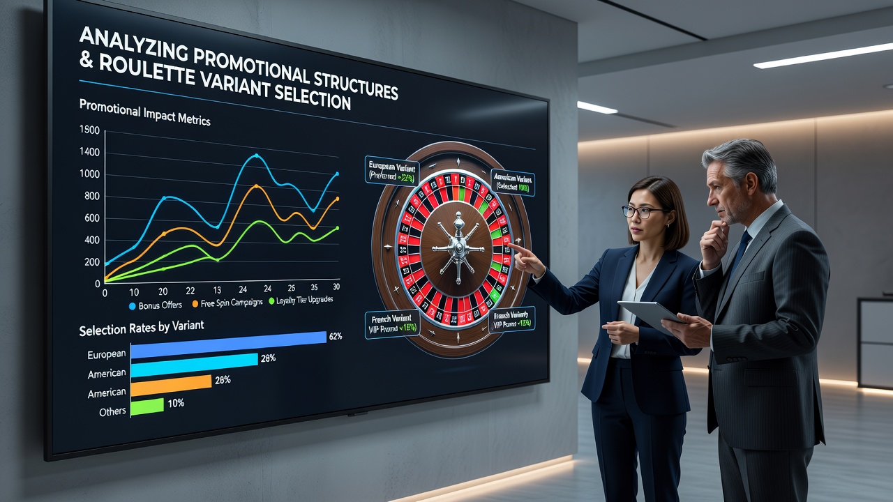Invloed van bonussen op digitale roulette selectie