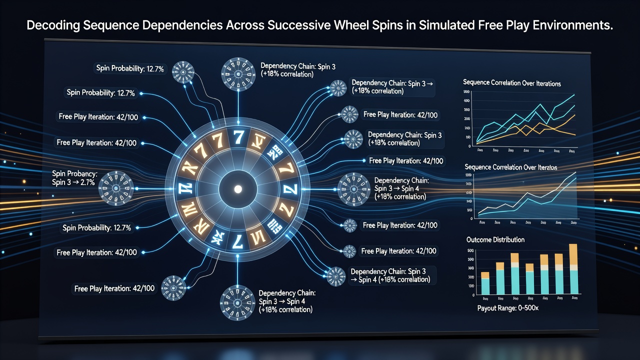 Analyse van opeenvolgende spins in gesimuleerde roulette-omgevingen met visuele weergave van datareeksen