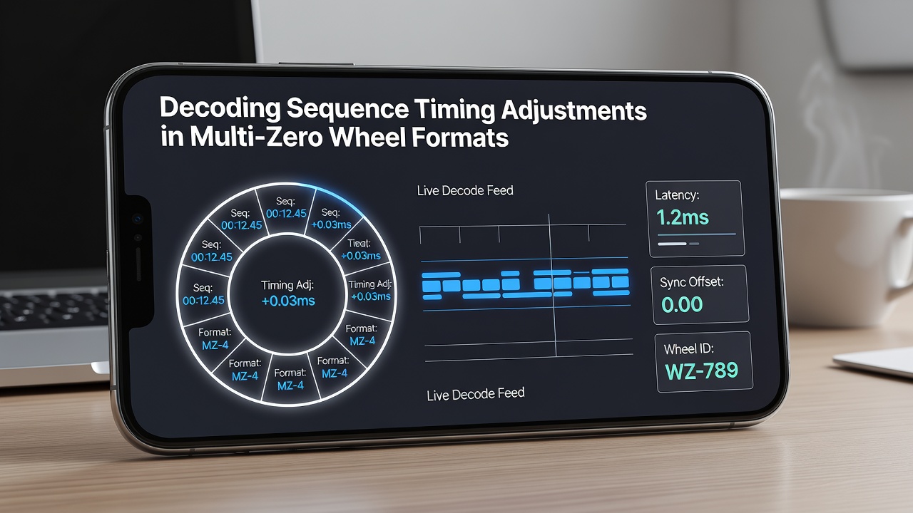 Detailopname van timing curves en multi-zero segmenten in een mobiele app