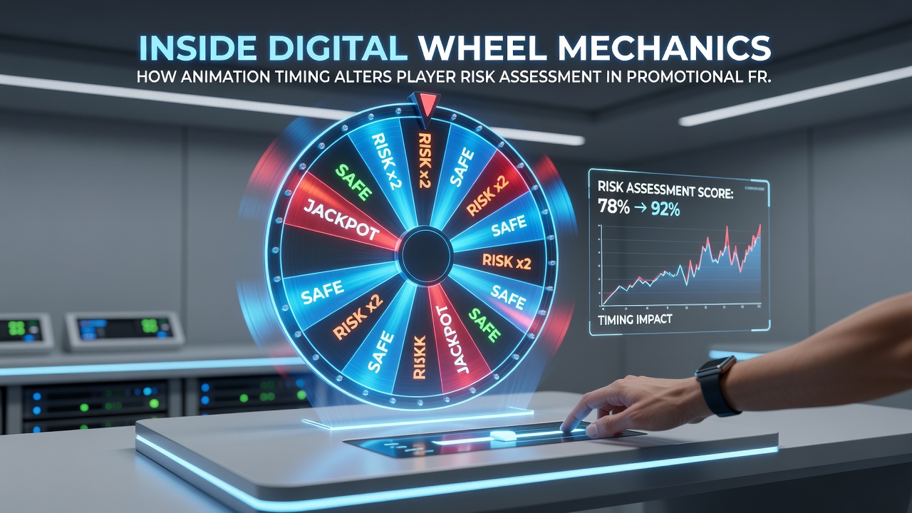 Close-up van wielanimatie timing met multipliers in free-spin sessies
