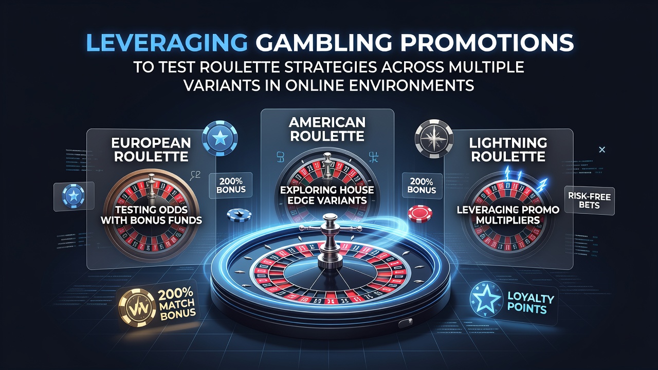 Roulette tafel met bonusiconen en verschillende varianten op een digitaal platform