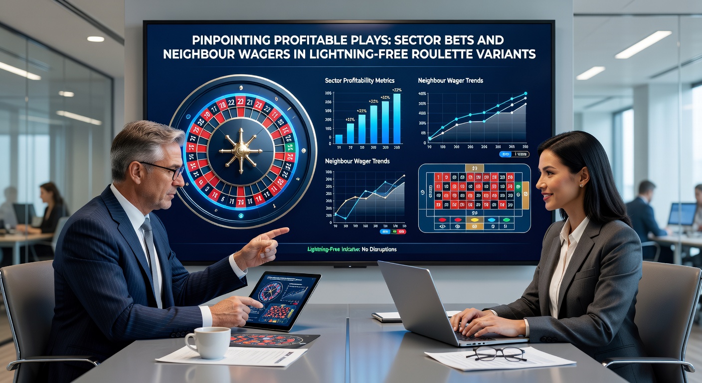 Voorbeeld van een neighbour wager op nummer 0 met omliggende nummers gemarkeerd op een Europees roulettewiel, inclusief chipverdeling voor maximale dekking