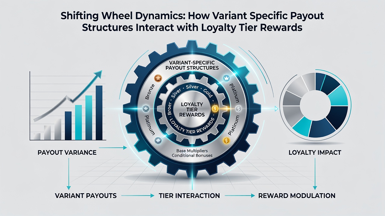 Grafiek die toont hoe loyaliteitspunten variëren per roulette variant in digitale casino's
